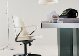 офисное кресло, вращающееся кресло, италия, Fasem, кожа