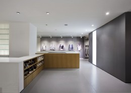 дизайн-проект, коммерческий интерьер, магазин одежды, современный стиль, минимализм