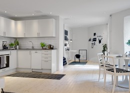дизайн-проект, жилой интерьер, квартира, этнический стиль, скандинавский стиль