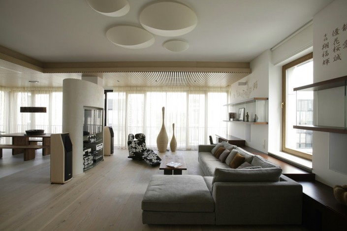 дизайн-проект, жилой интерьер, квартира, этнический стиль, японский стиль
