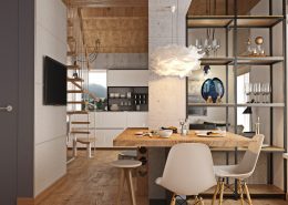 Дизайн-интерьера п. Красная поляна от студии FRINO