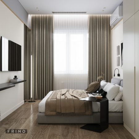 Дизайн интерьера гостевой спальни современный интерьер
