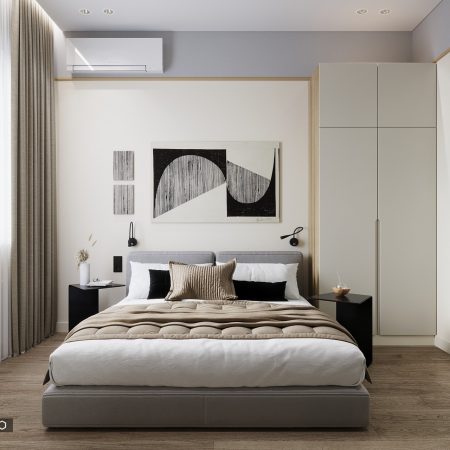 Дизайн интерьера гостевой спальни современный интерьер