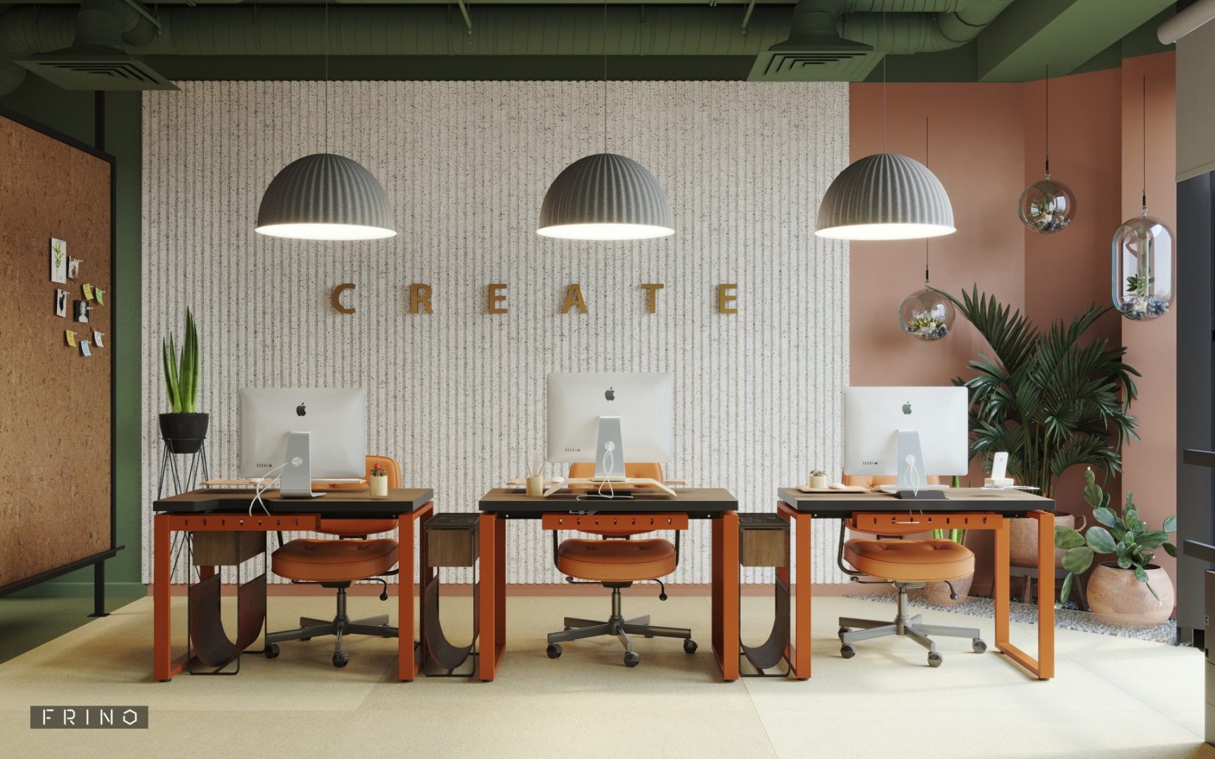 Дизайн интерьера офиса для креативного отдела