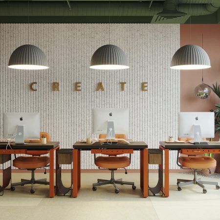 Дизайн интерьера офиса для креативного отдела