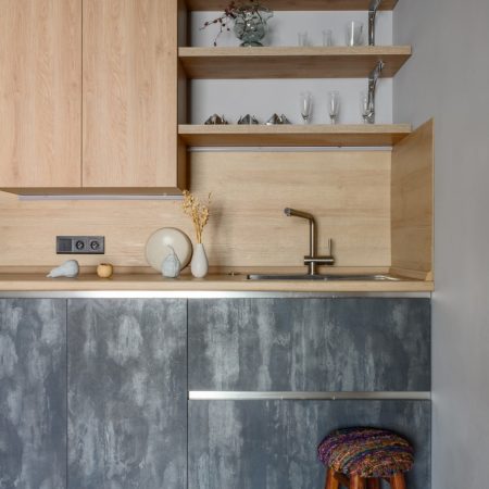 Дизайн интерьера кухни в стиле лофт