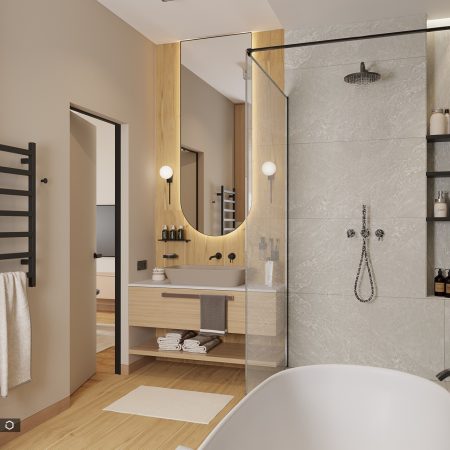 Дизайн интерьера ванной современный интерьер