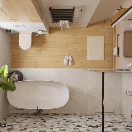 Дизайн интерьера ванной современный интерьер